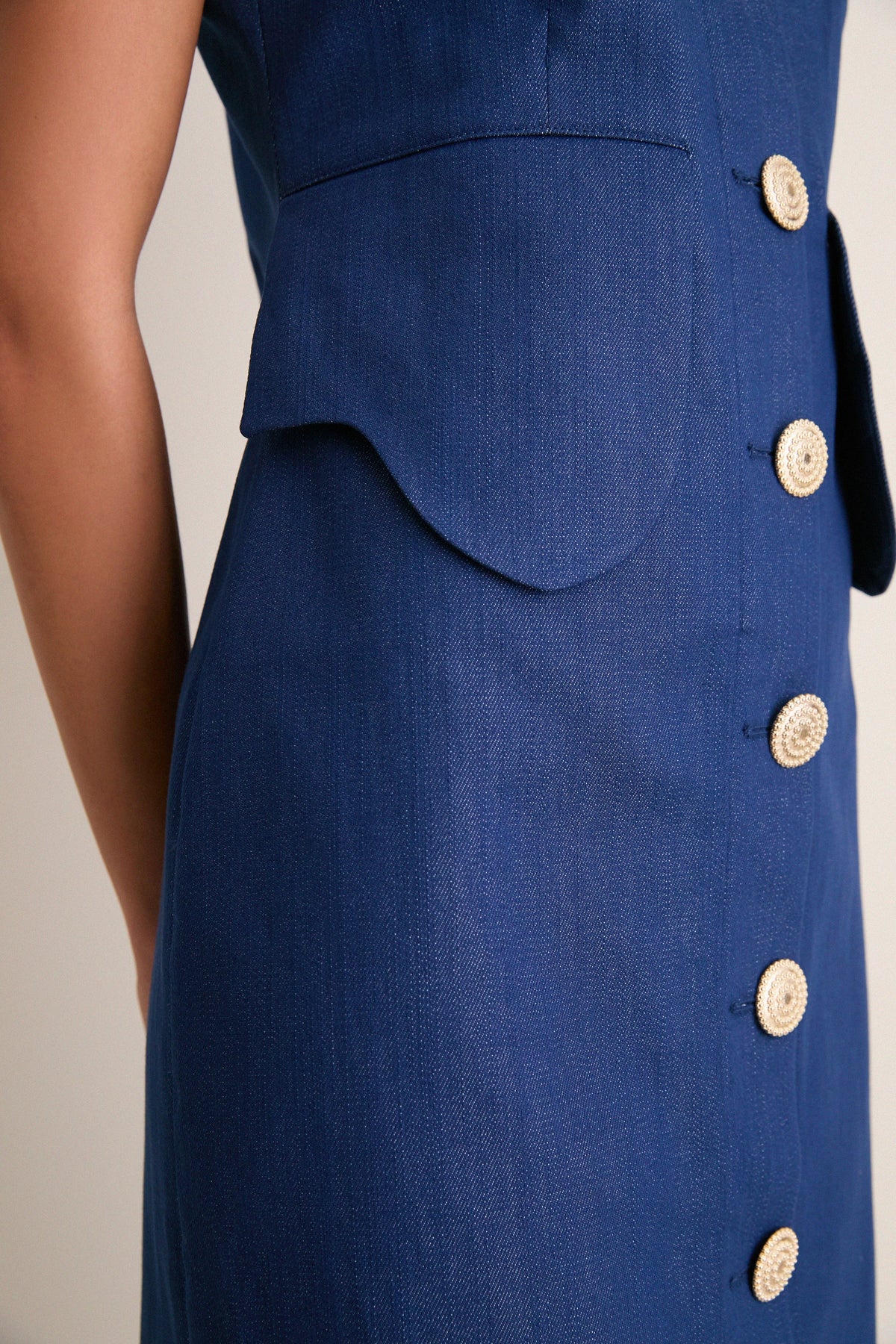 Blue Laetitia Denim Dress