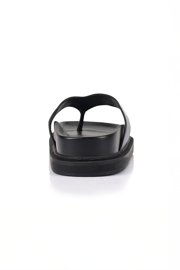 Bridget Foodbed Slides - Black