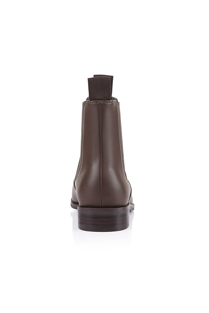 Harper Chelsea Boots - Chocolate Brown