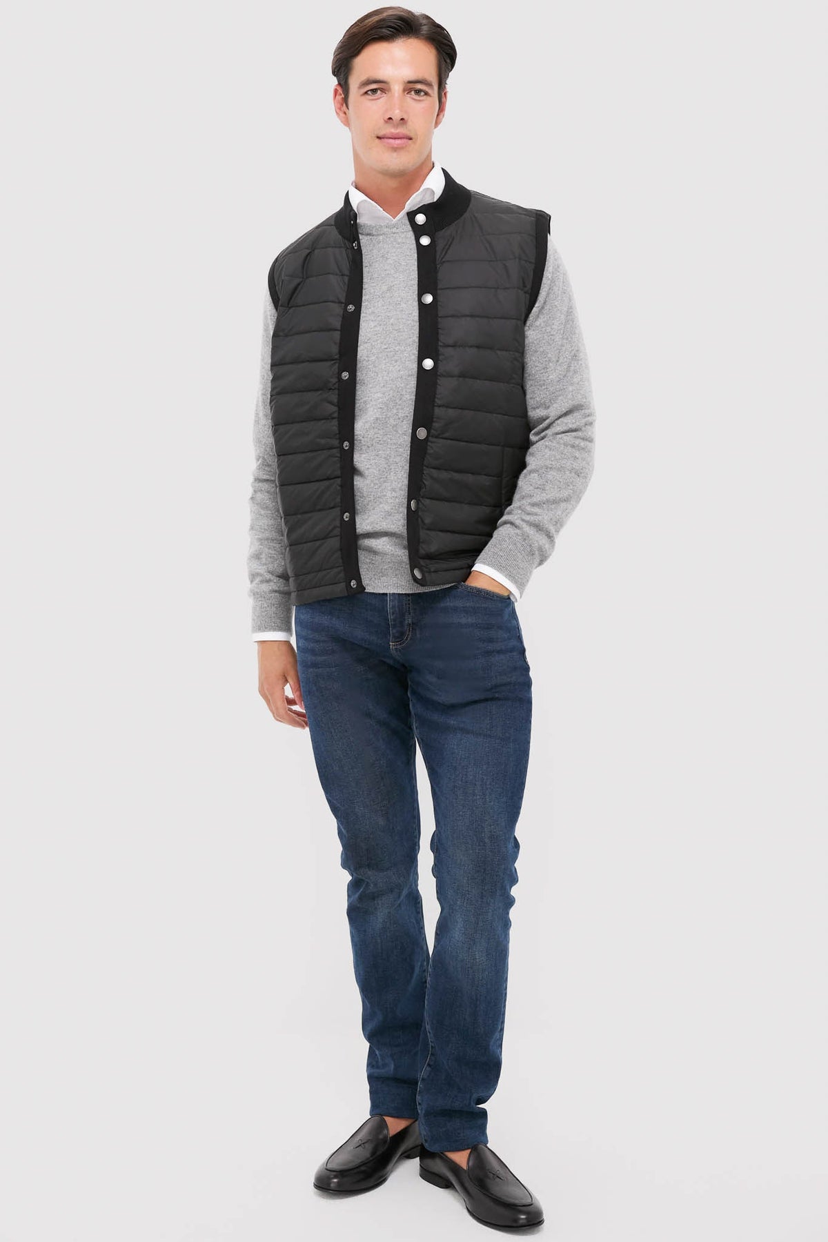 Black Essential Gilet