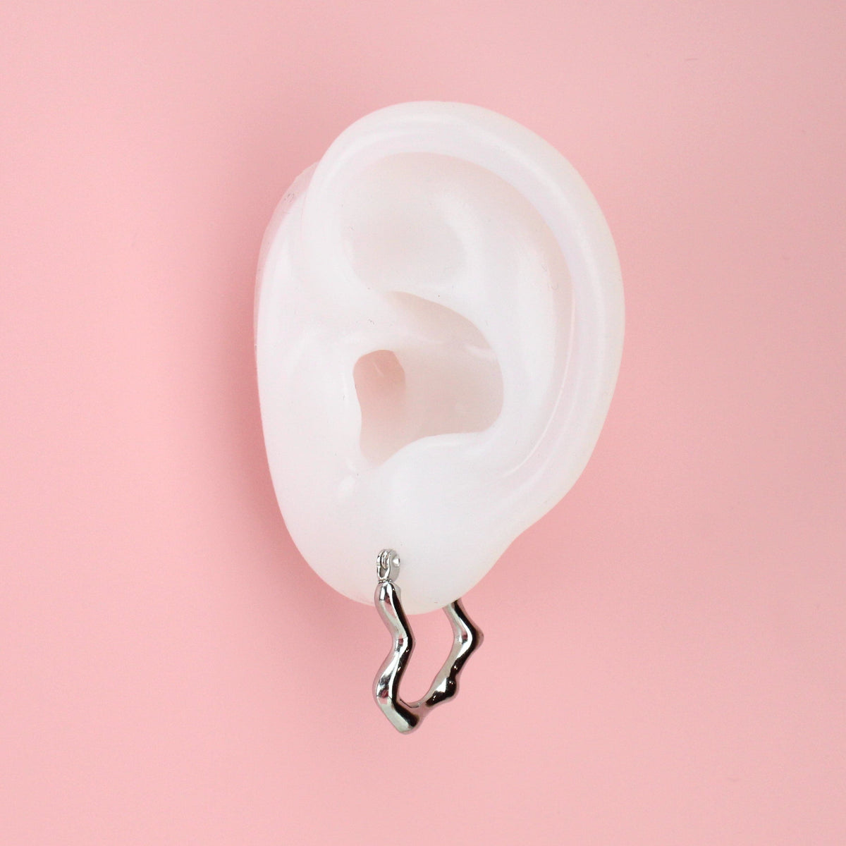 You Make My Heart Melt Hoop Earrings