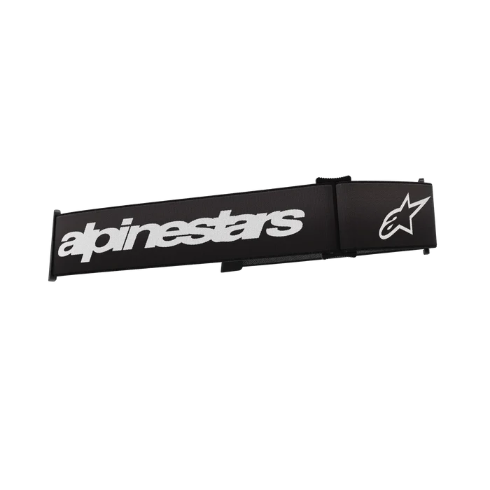 Alpinestars Supertech Goggle Replacement Strap - Black White