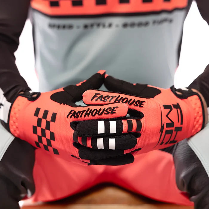 Elrod Formula Gloves - Hyper Coral