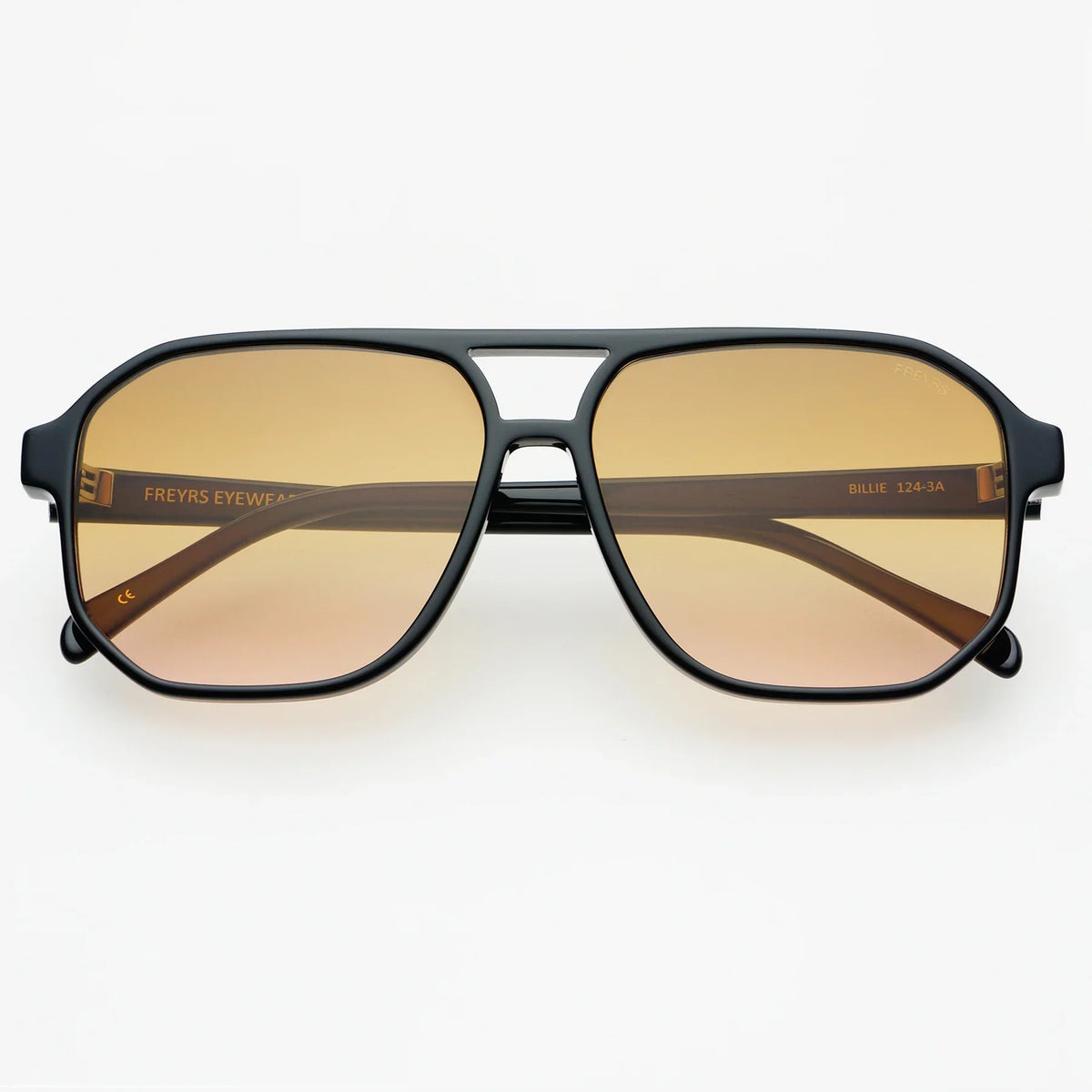 FREYRS Billie Sunglasses WHS - Black/ Brown