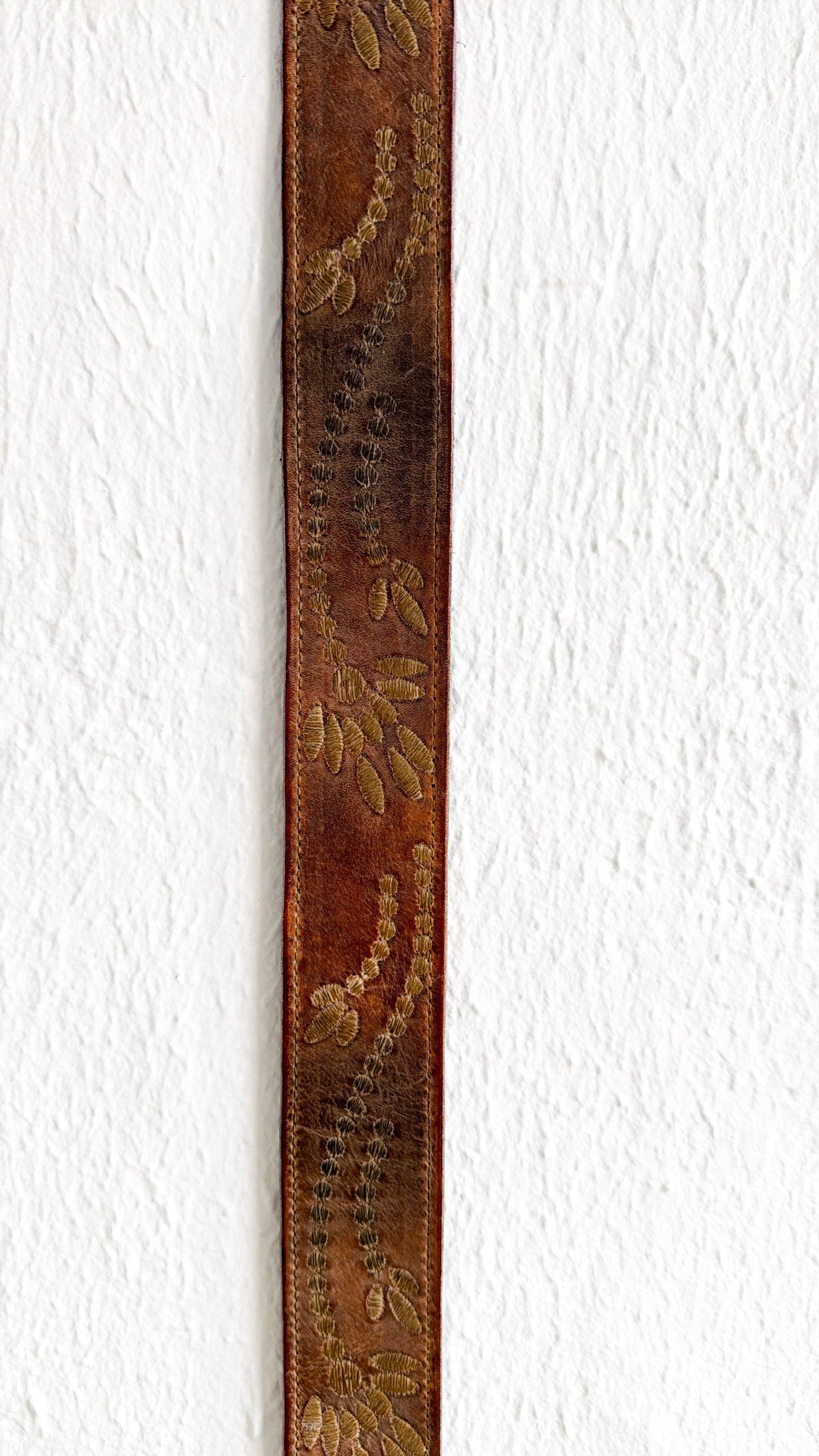 Mohawk Leather Belt, Tan Rustic