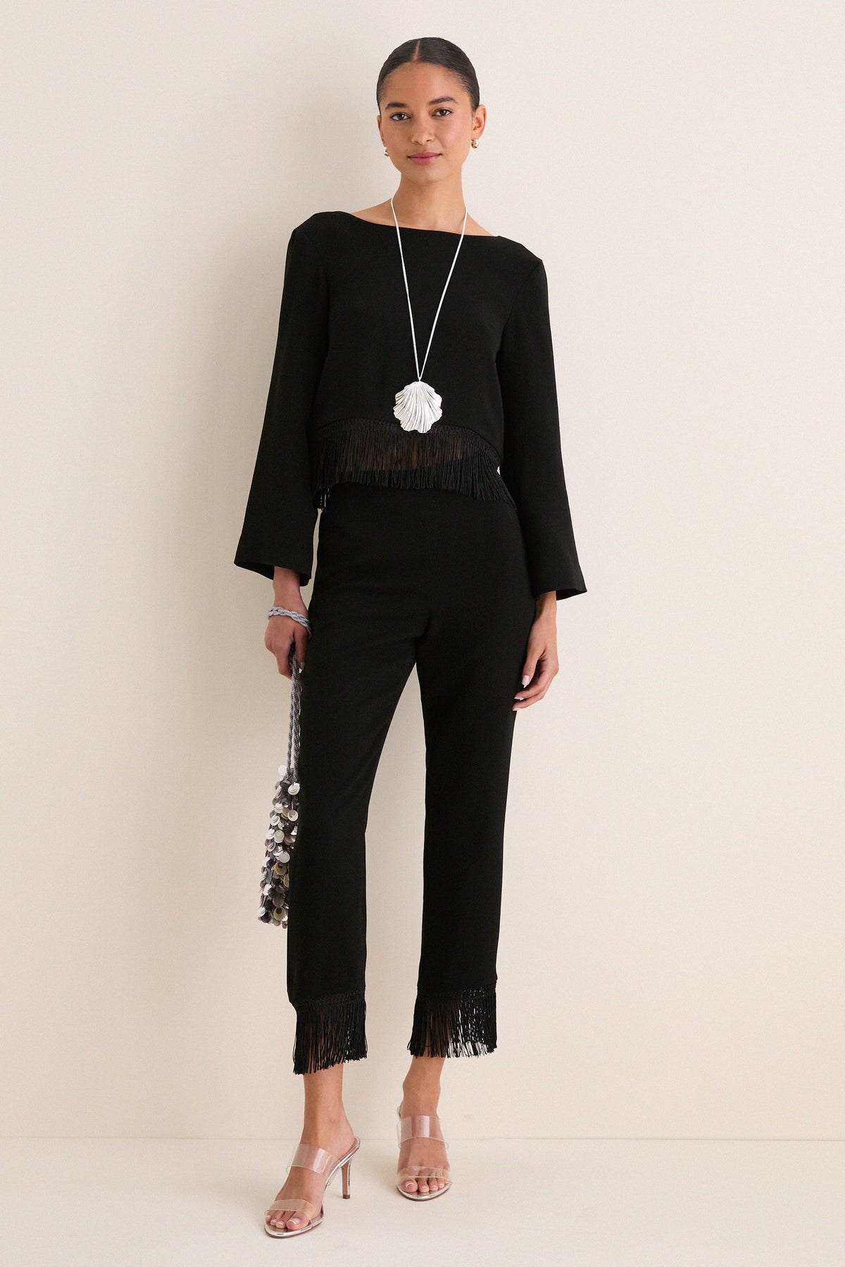 Black Bianca Blouse