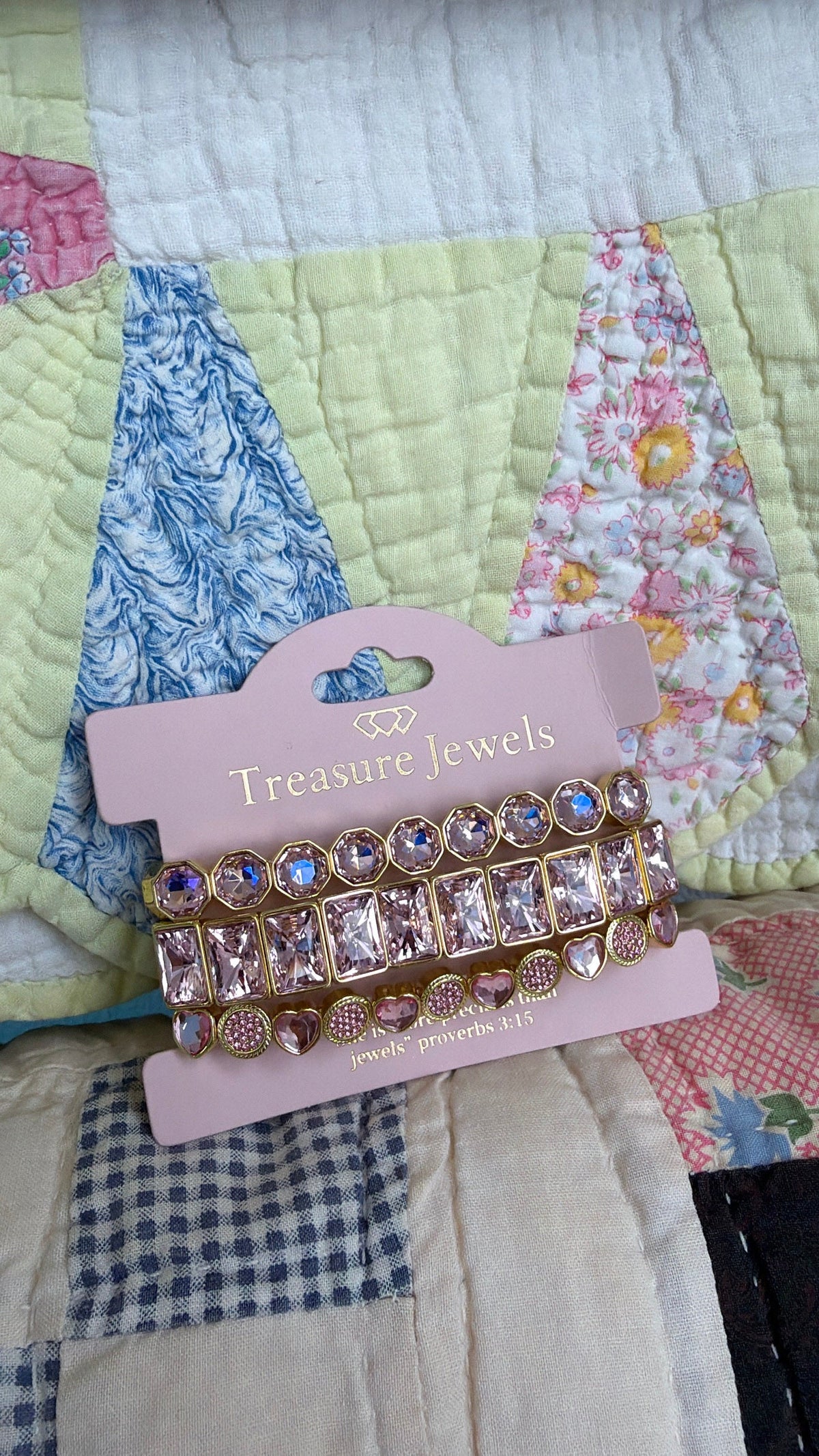 Pink in Love Bracelet Stack