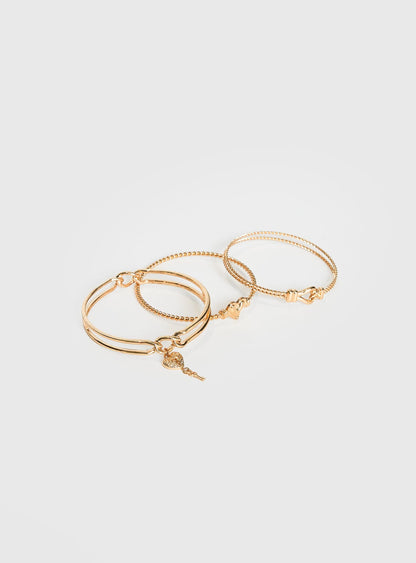 Break My Soul Bracelet Pack Gold