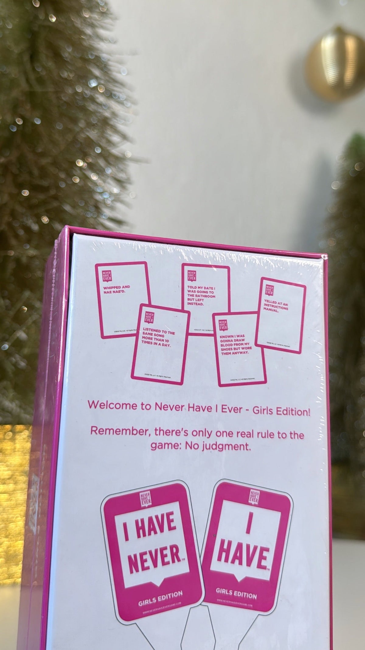 Never Have I Ever, Girls and Bachelorette Party Card Game