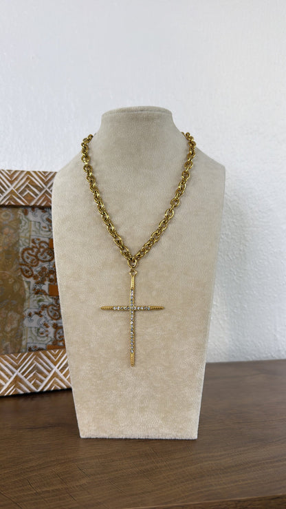 Luxe Cross Necklace