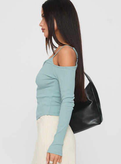 Amarante Rib Top Blue