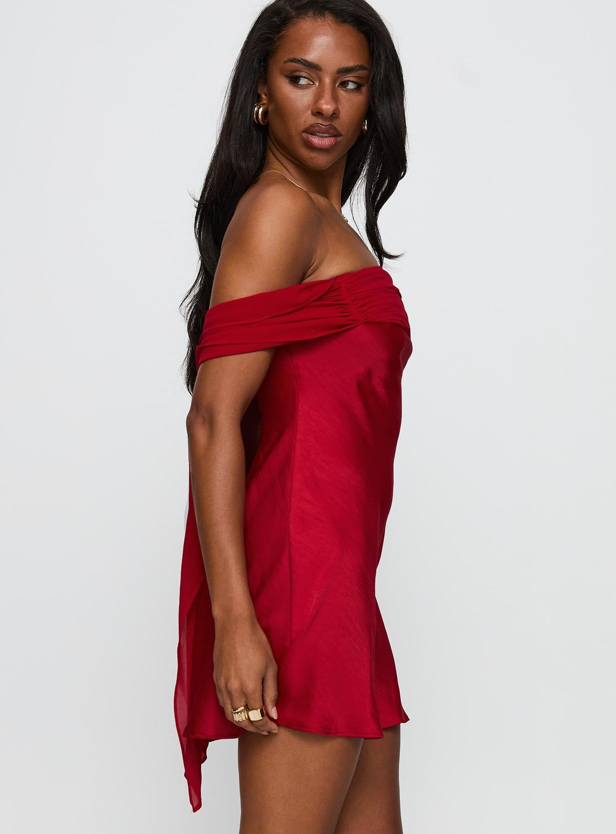 Adoration Mini Dress Red
