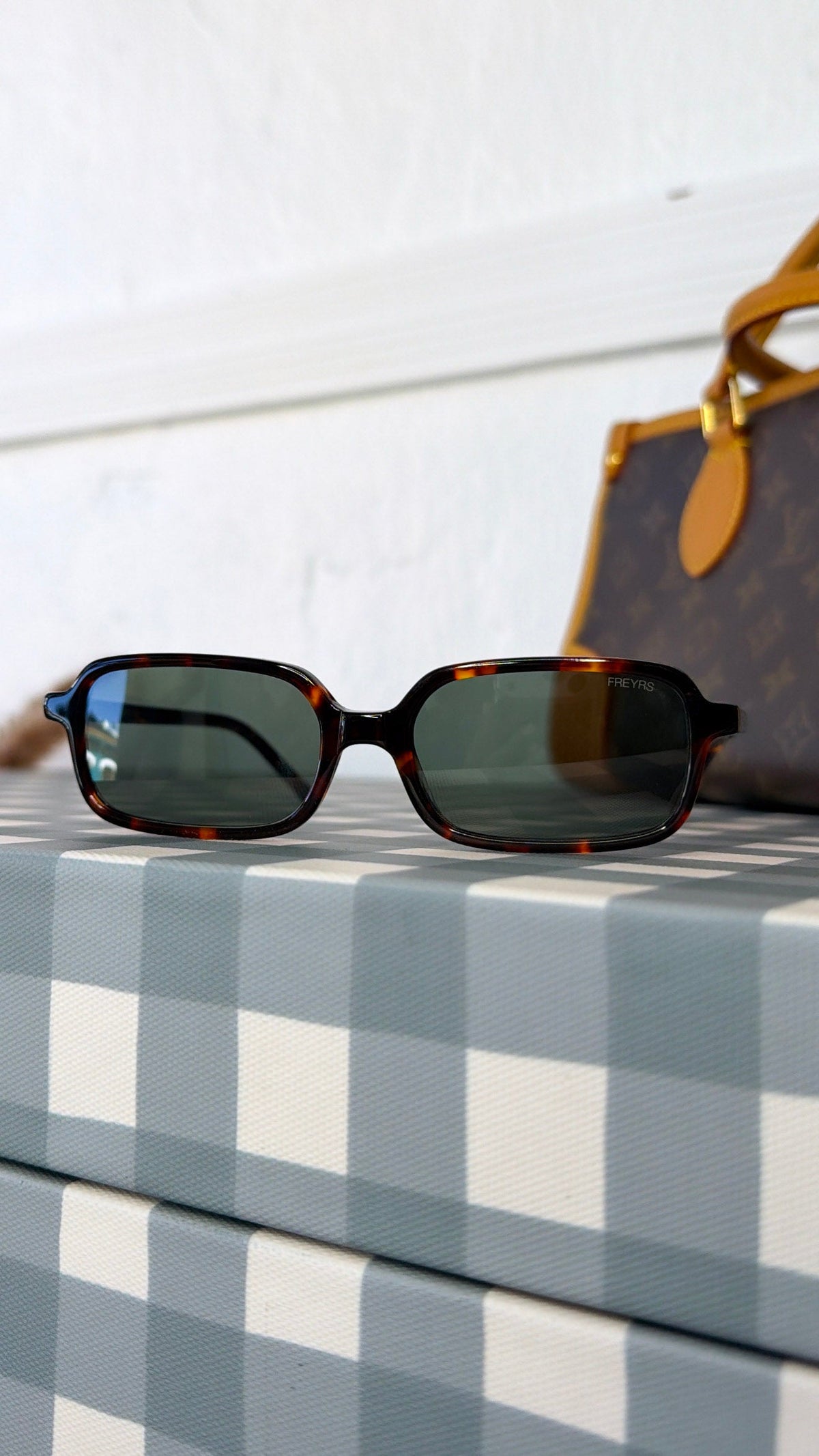 FREYRS: Miki Acetate Rectangular Unisex Sunglasses