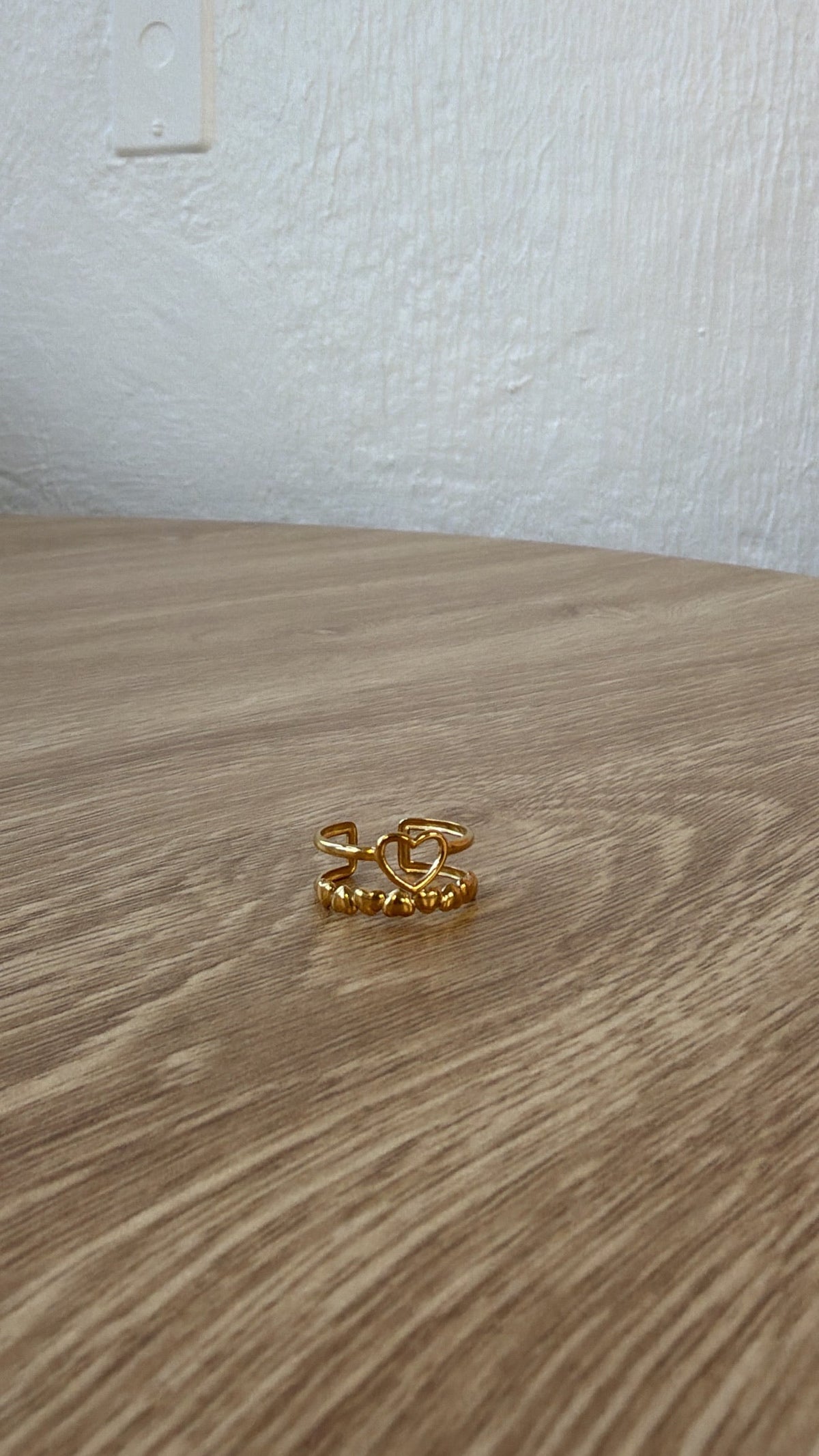 Double Heart Ring