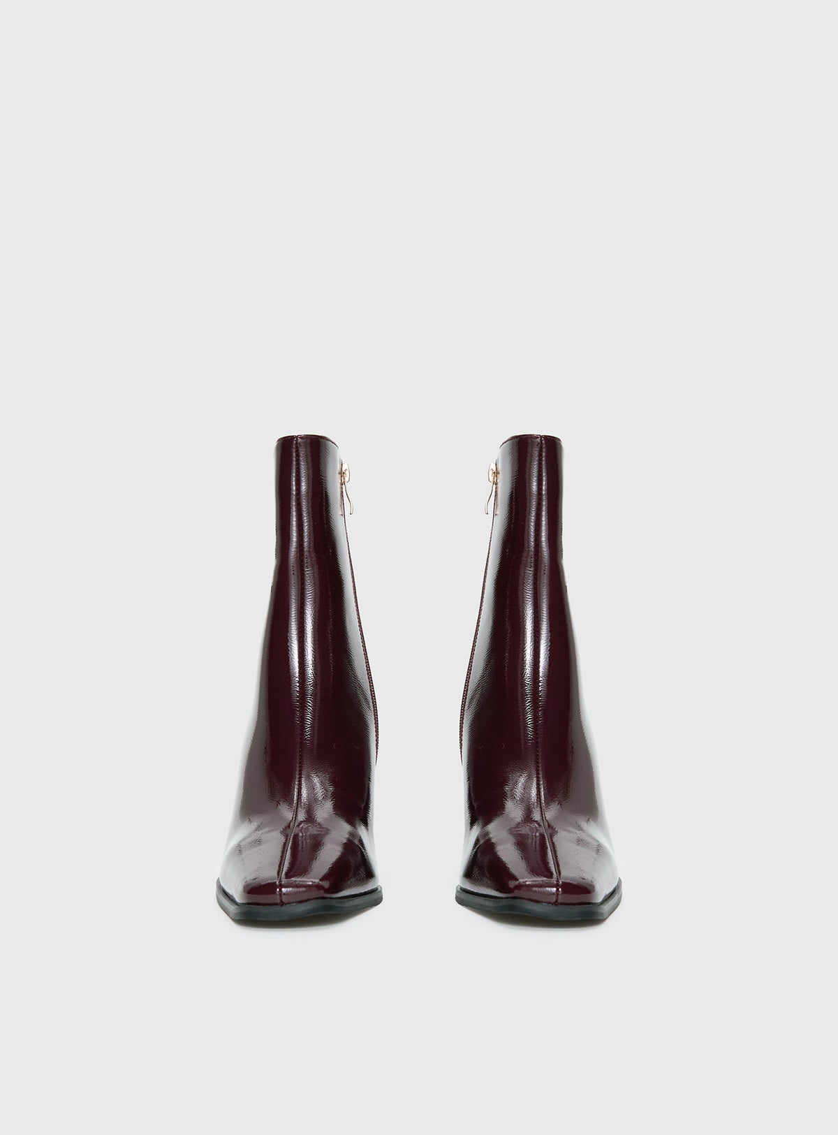 Billini Wez Boots Mulberry Crinkle Patent