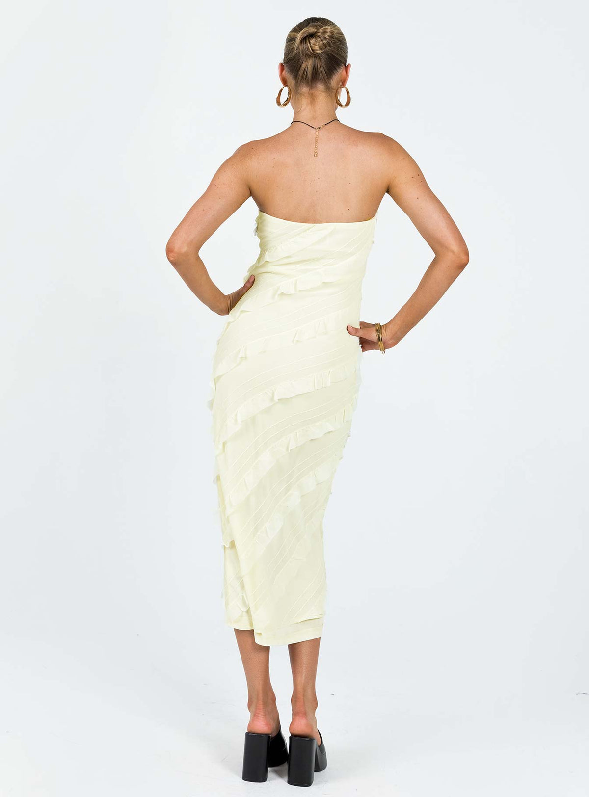 Baylie Maxi Dress Yellow