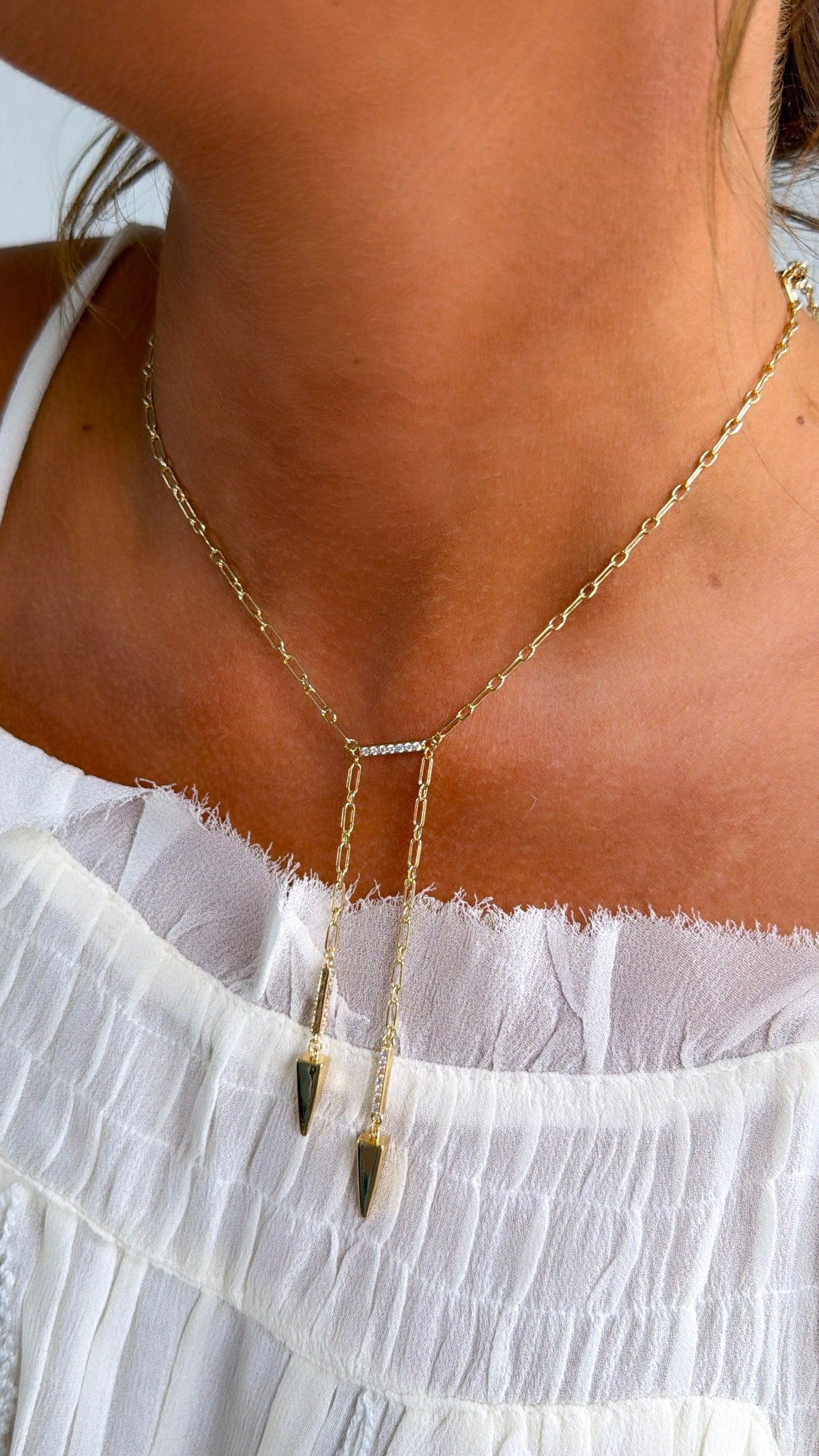 Lariat Babe Necklace