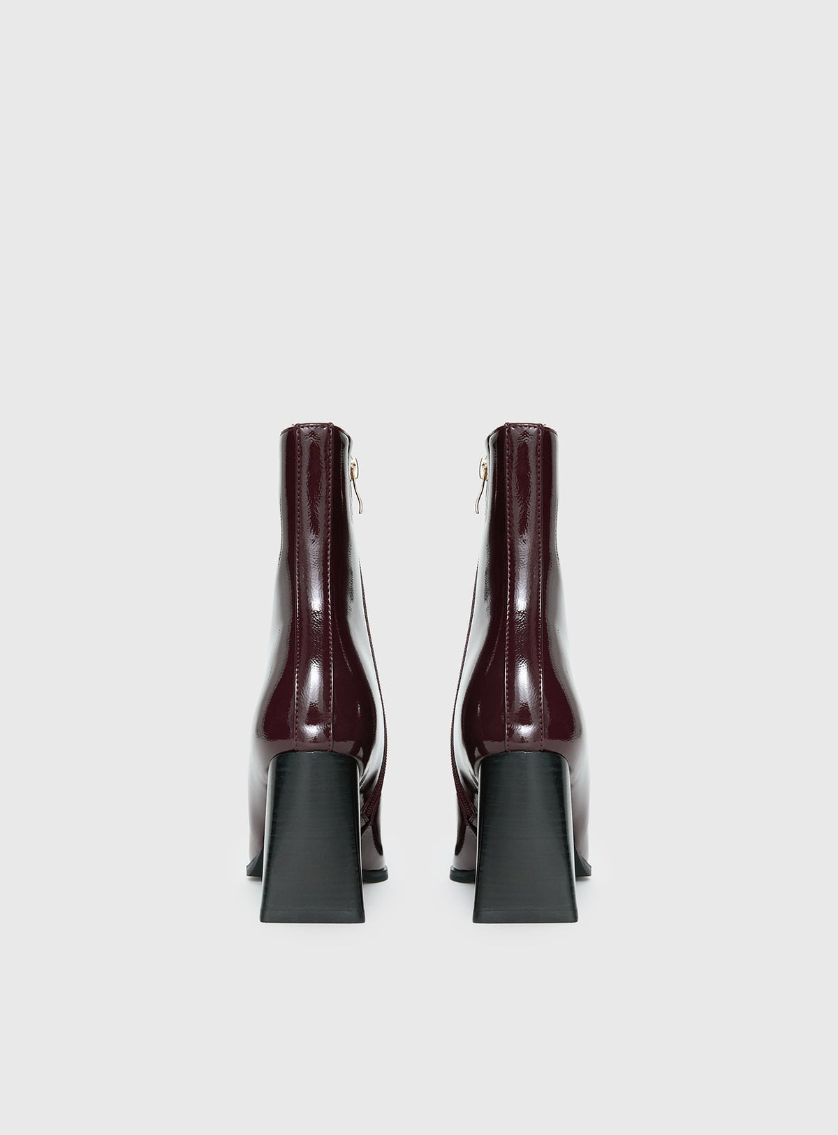 Billini Wez Boots Mulberry Crinkle Patent