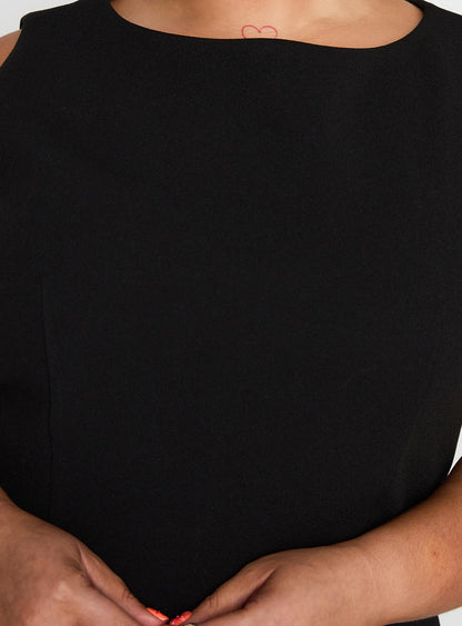 Anse Mini Dress Black Curve