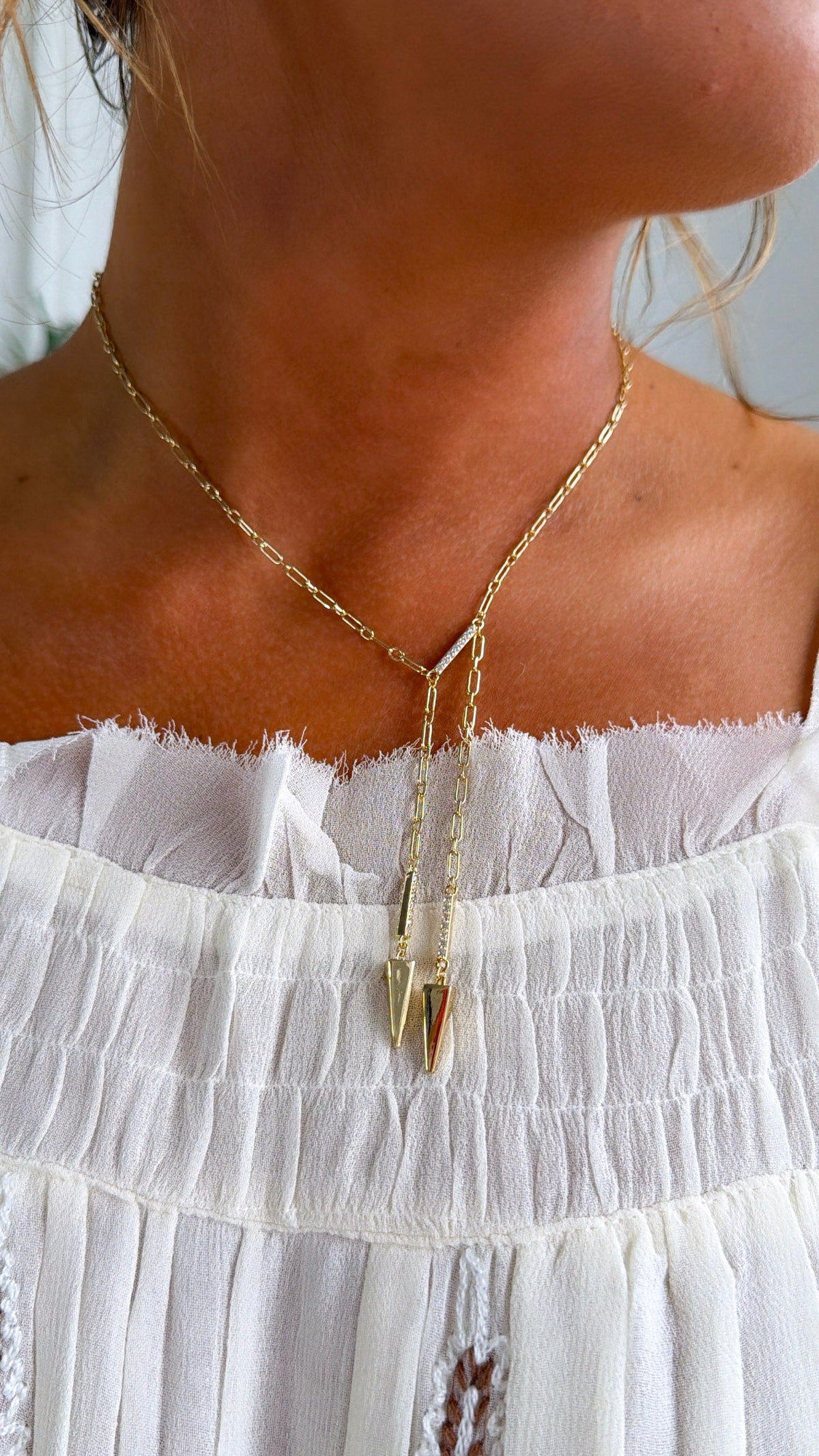 Lariat Babe Necklace
