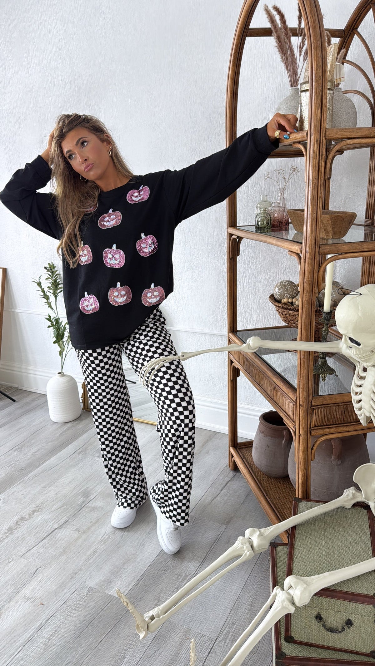 Jack O' Sparkle Top, Black