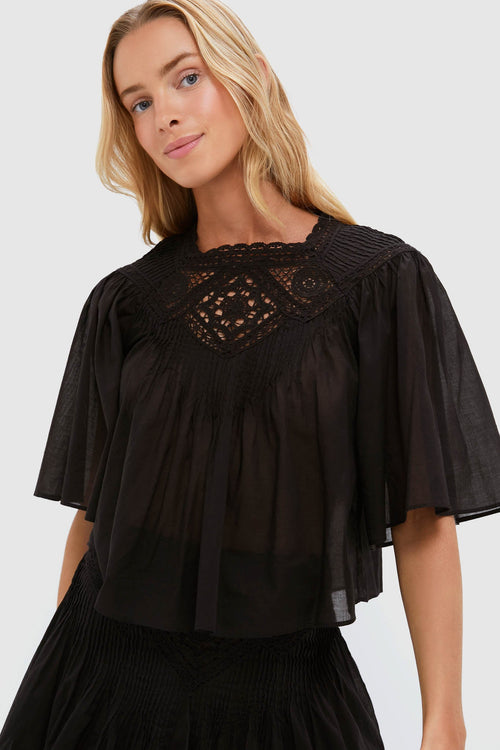 Black Garia Top