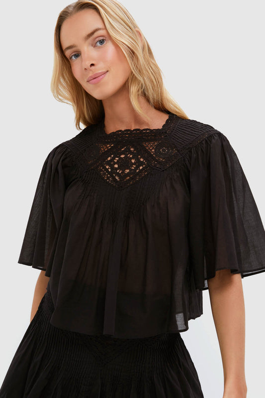 Black Garia Top