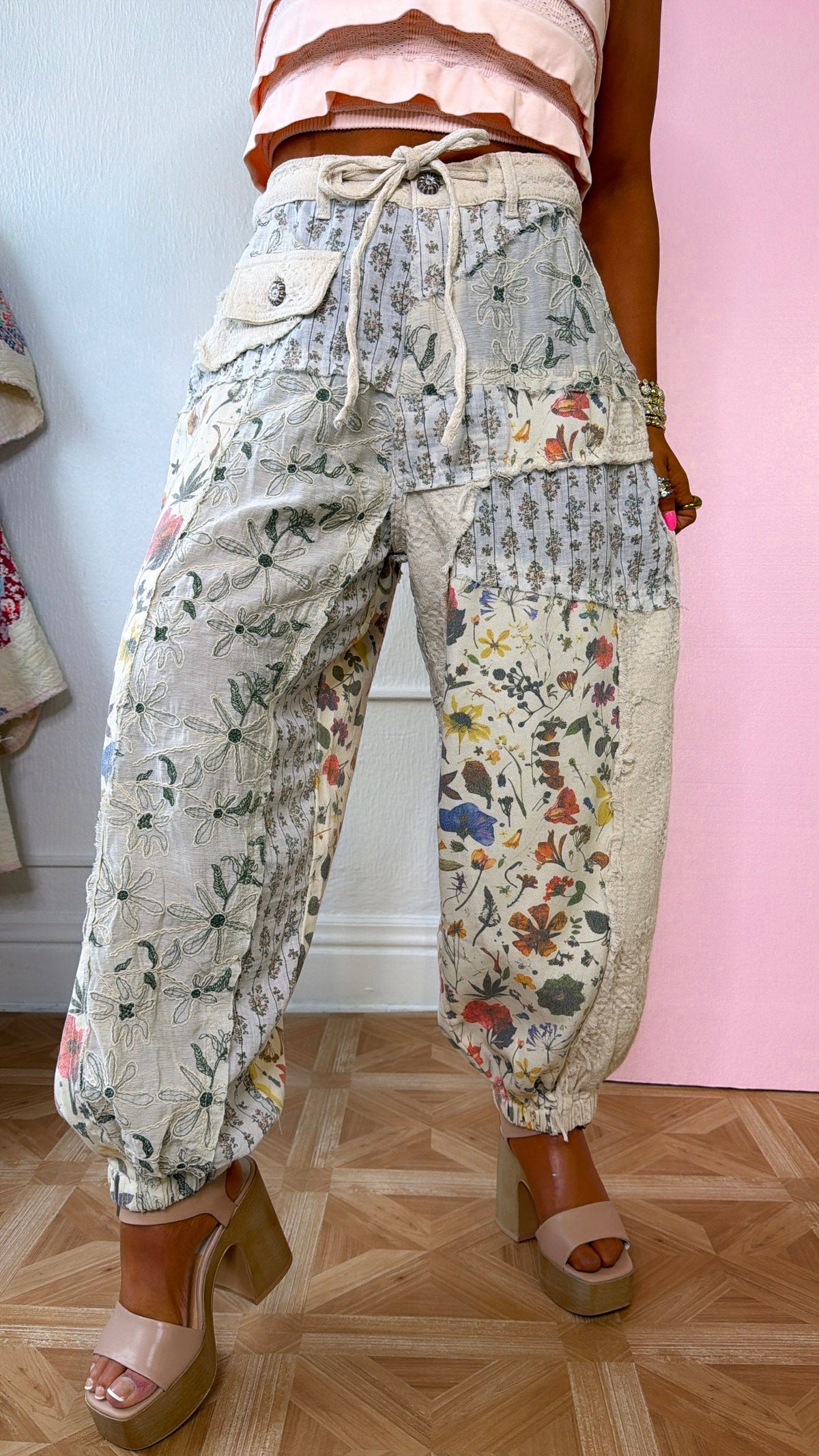 Amber Dusk Joggers, Natural