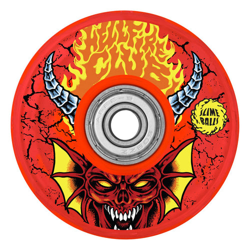 66mm Stranger Things Hellfire Club Light Ups 78a Slime Balls Skateboard Wheels