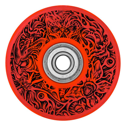 66mm Stranger Things Hellfire Club Light Ups 78a Slime Balls Skateboard Wheels