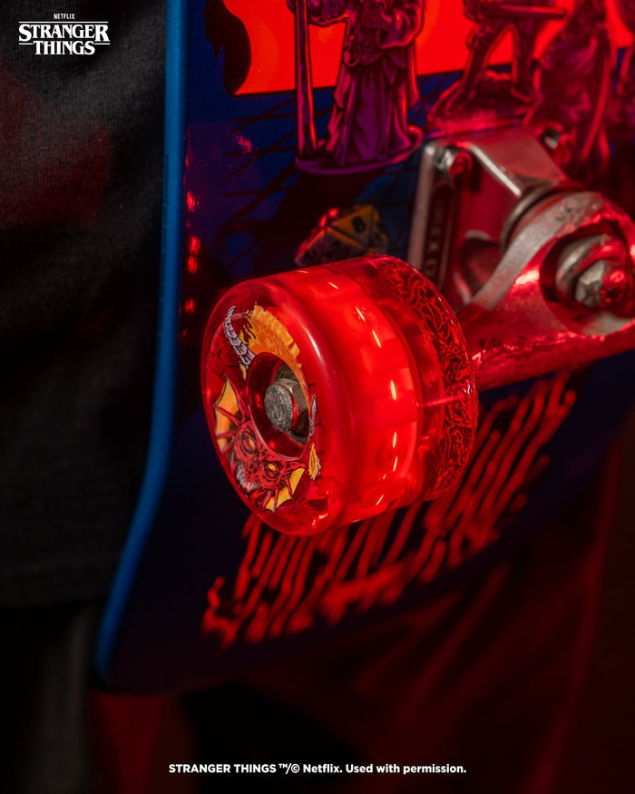 66mm Stranger Things Hellfire Club Light Ups 78a Slime Balls Skateboard Wheels