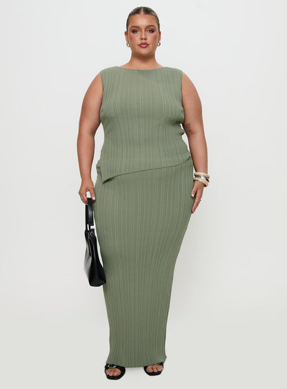 Basile Set Sage Green Curve