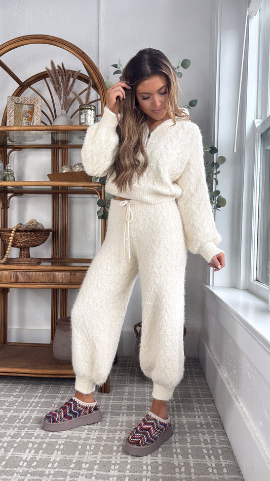 Cozy Breeze Pant, Powder Cream