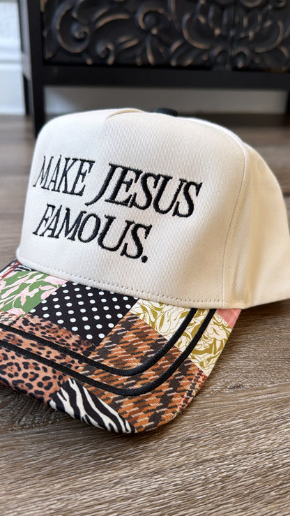 Make Jesus Famous Trucker Hat