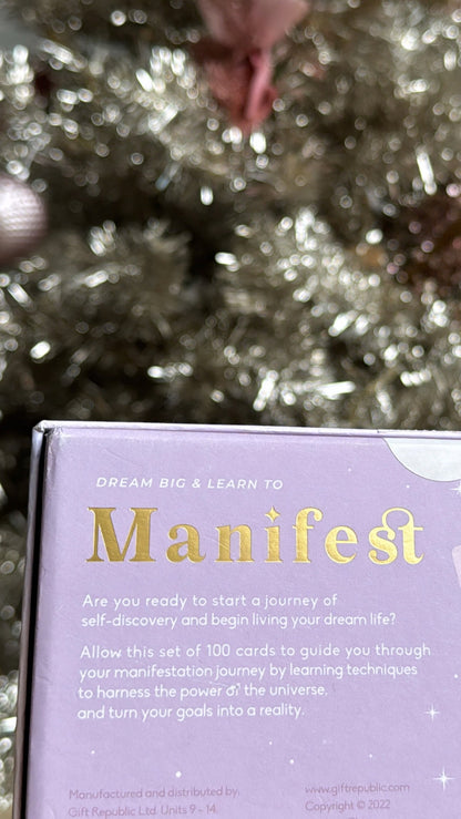 Dream Big and Learn to Manifest Cards