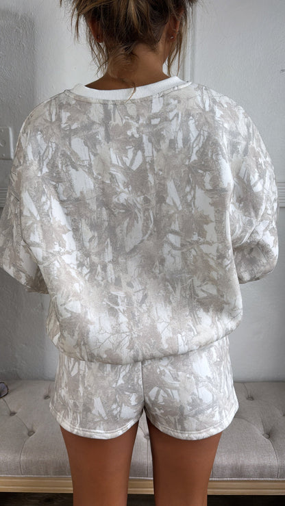 Evergreen Edge Two Piece Set, Camo