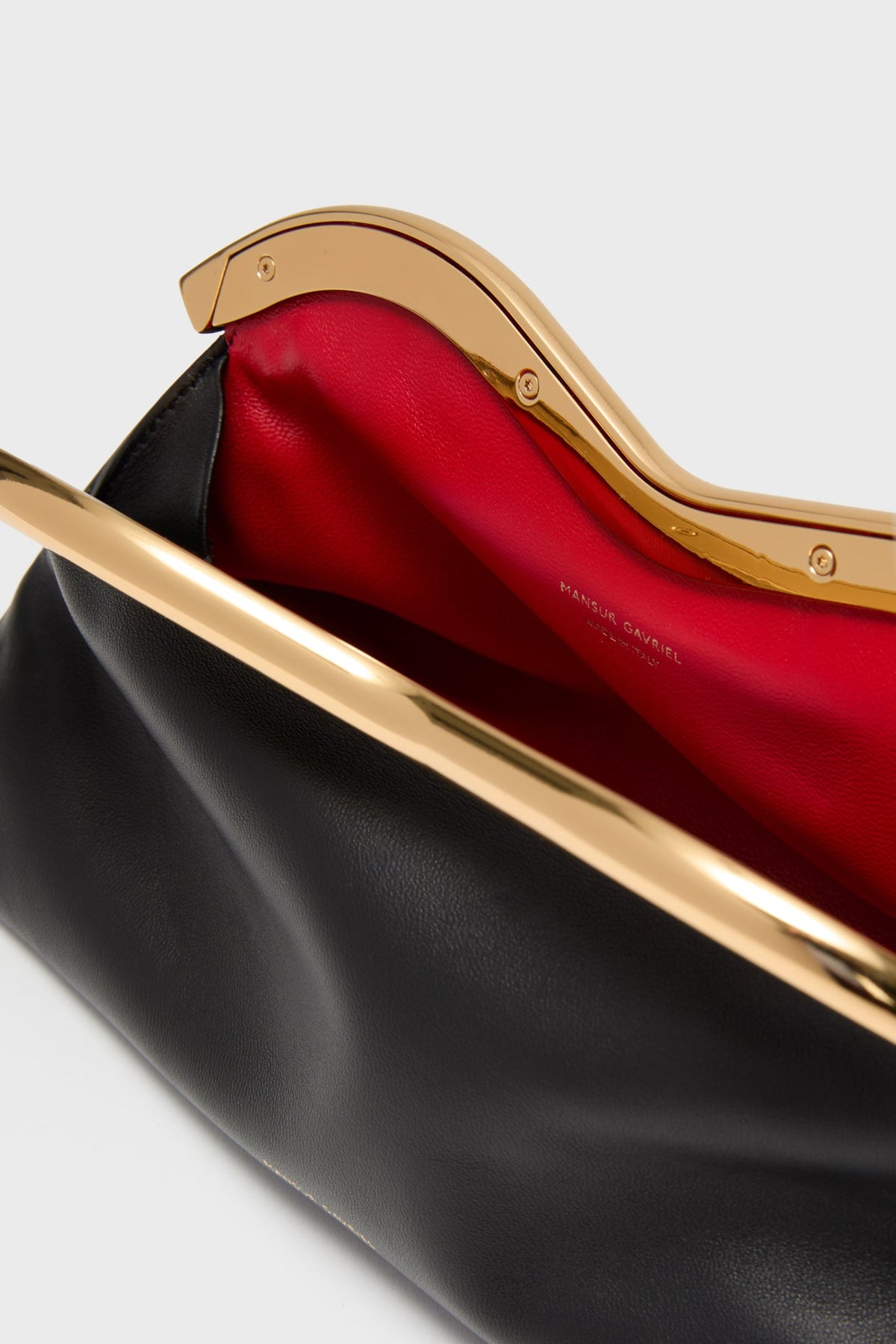 Black and Flamma Baci Clutch
