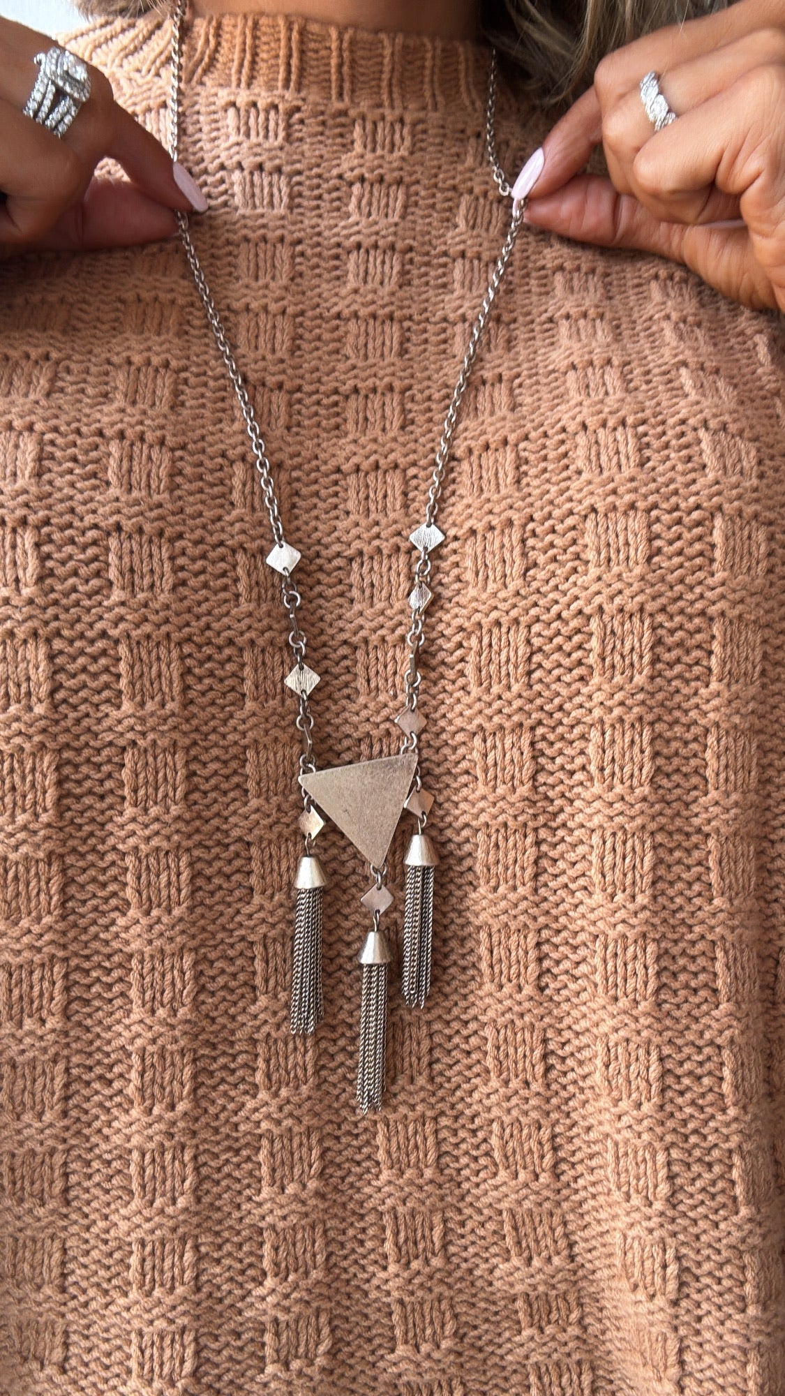 Golden Prairie Necklace, Gold