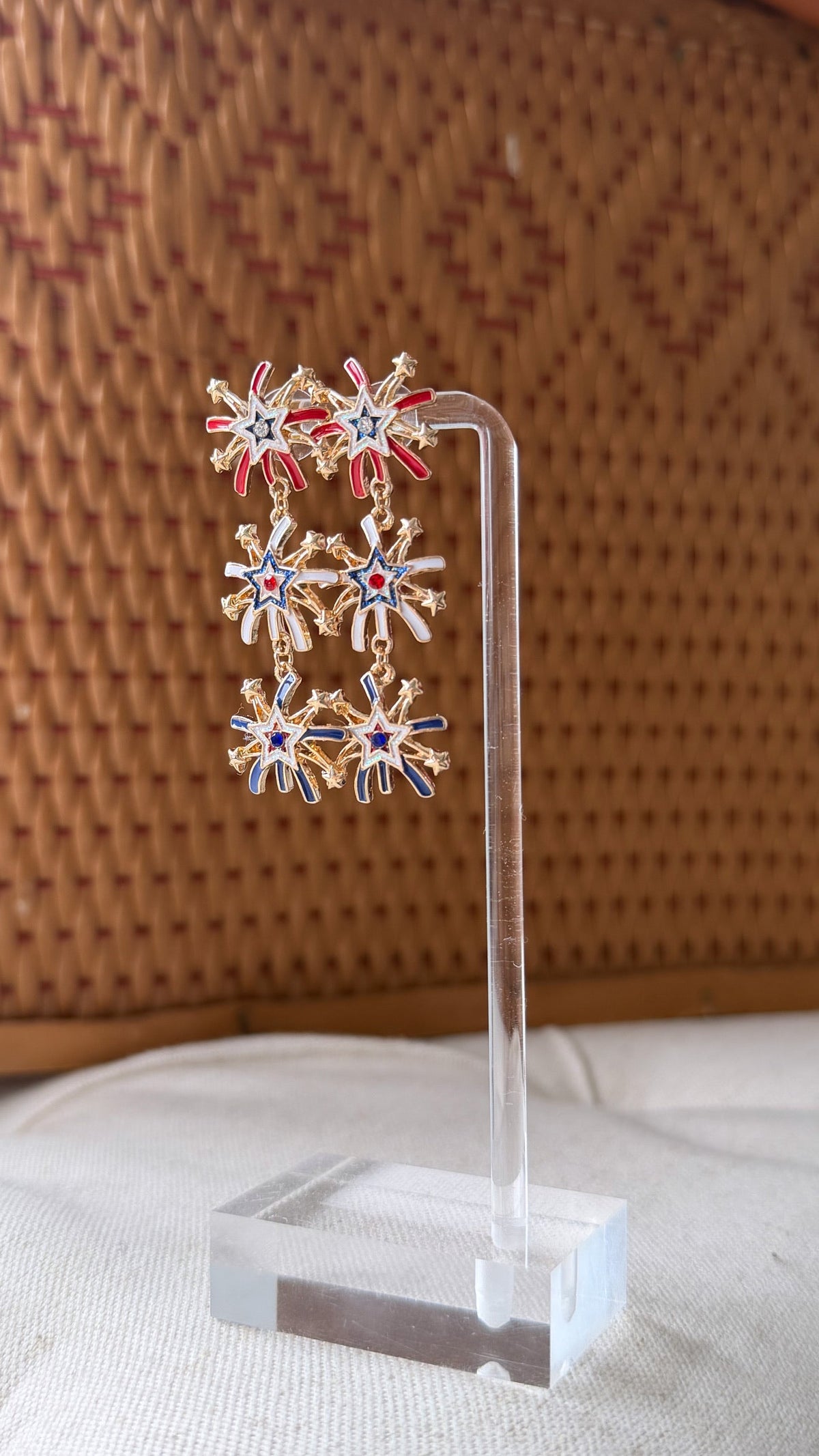 Firework Dangle Earring