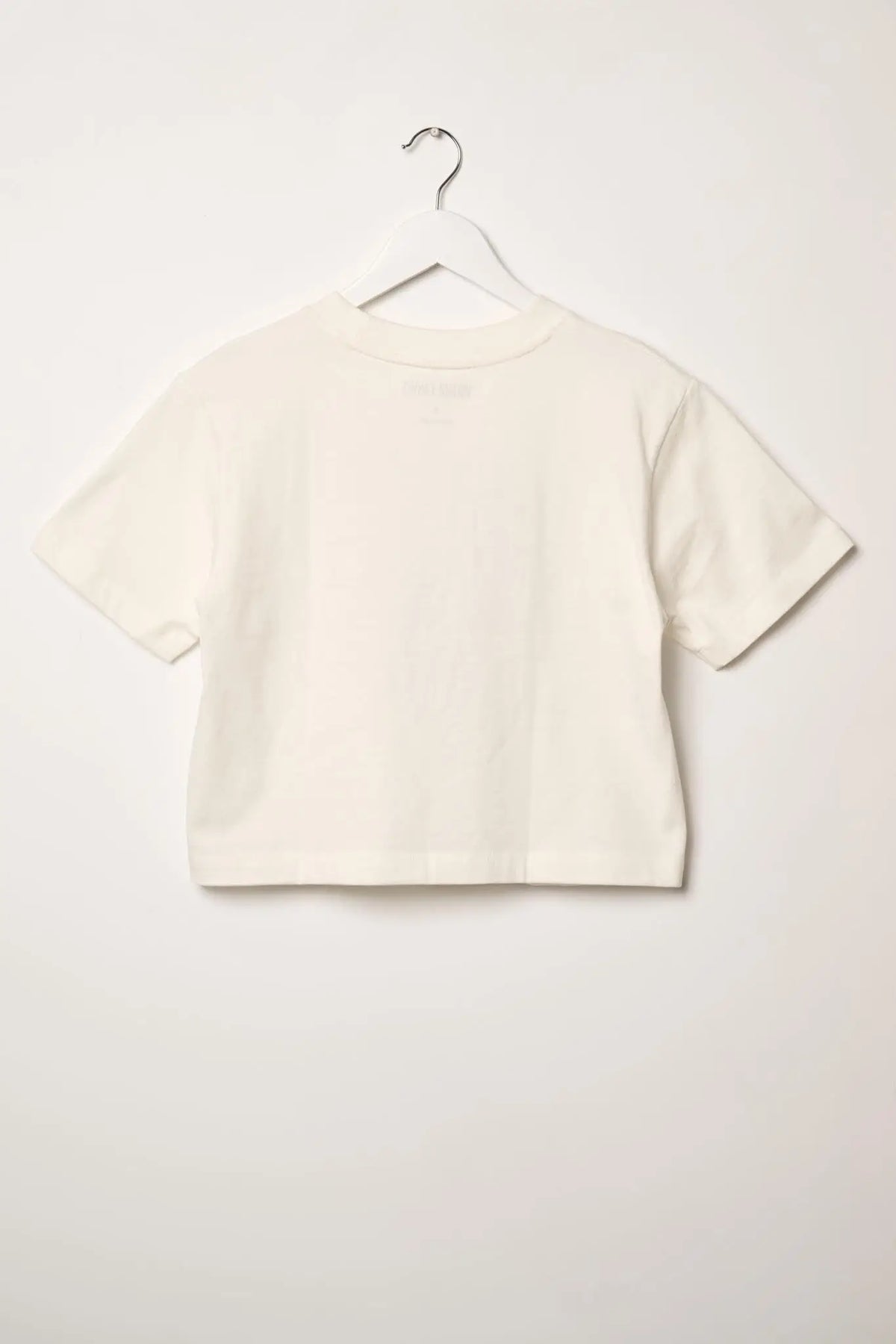 Live Simple Cropped Western Graphic Tee