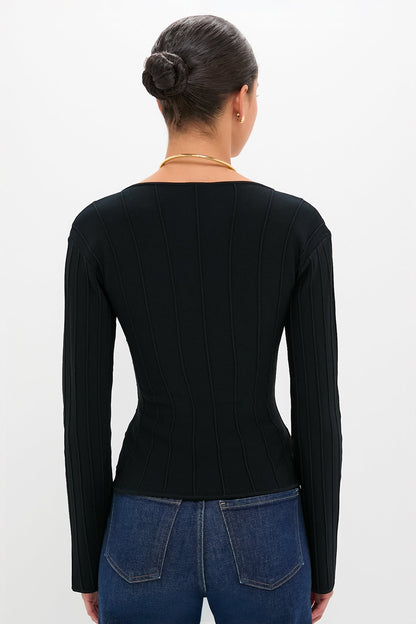 Black Collette Top