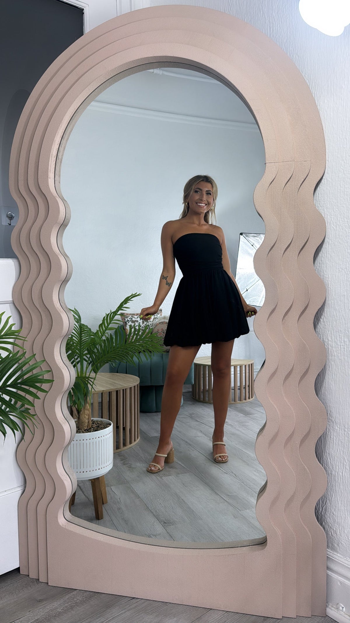 BY TOGETHER: Twilight Kiss Mini Bubble Dress, Black
