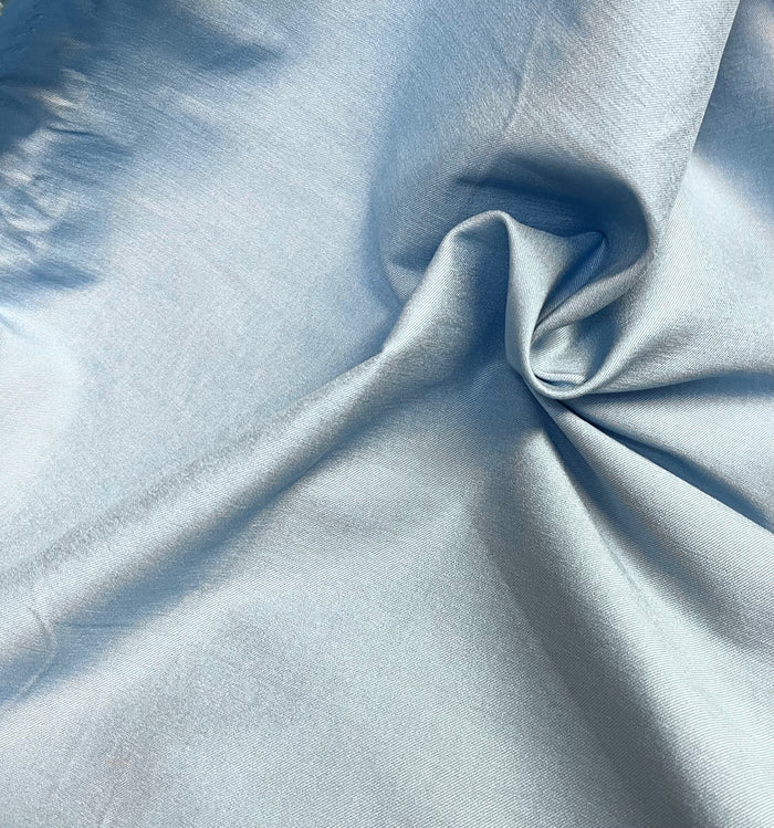 Stretch Twill Rayon Spandex - Cerulean Blue
