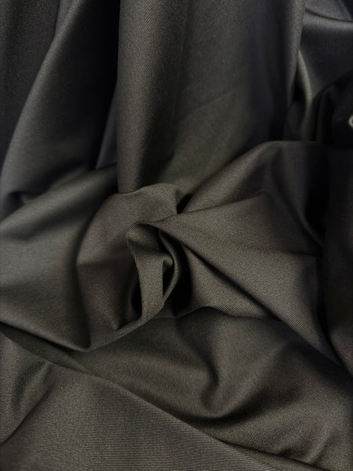 Poly Rayon Jersey - 4-Way Stretch - Dark Brown