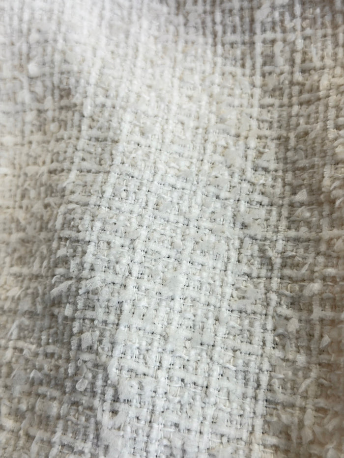 Heritage Label - Italian Designer Wool Boucle - Cream