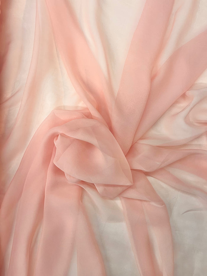 Silk Chiffon Wide - Blush Pink