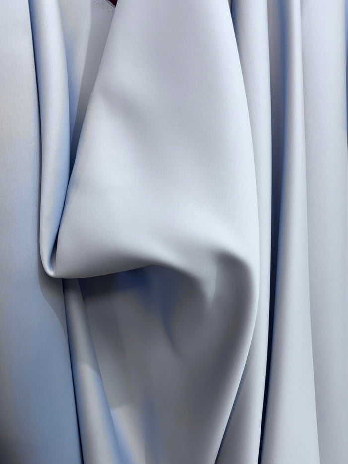 Japanese Poly Matte Satin - Periwinkle Blue