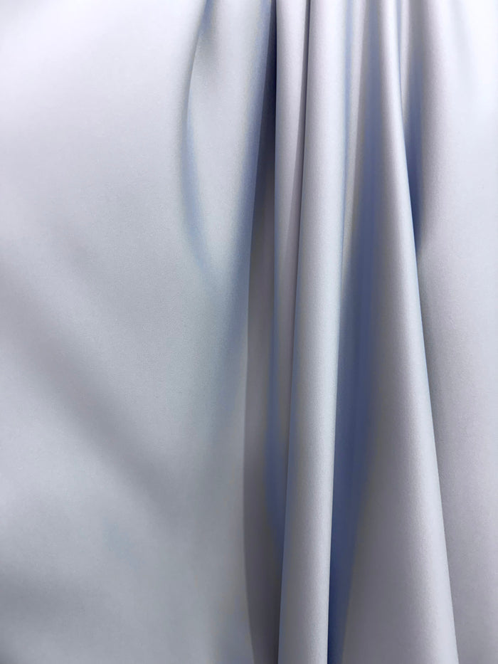 Japanese Poly Matte Satin - Periwinkle Blue