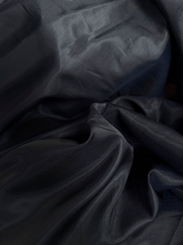 Fine Twill Rayon Lining - Dark Navy - 56"