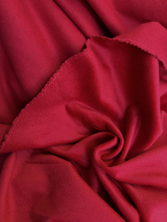 Designer Cashmere Wool - Cranberry Red